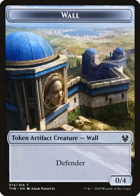 Wall · Theros Beyond Death Tokens 14/14