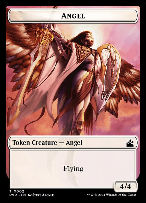 Angel · Ravnica Remastered Tokens 2/20