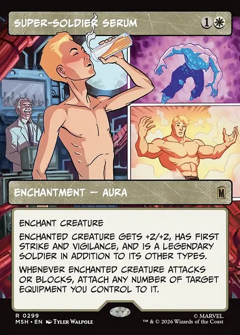 Super-Soldier Serum · Marvel Super Heroes 299/24