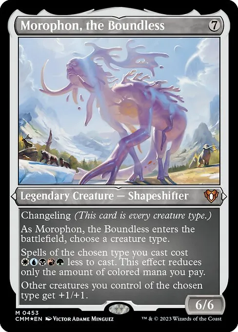 Morophon, the Boundless · Commander Masters 453/1067