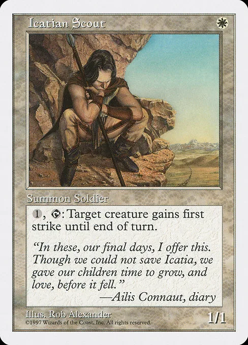 Icatian Scout · Fifth Edition 37/460