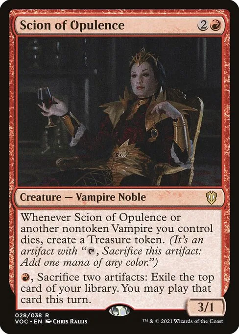 Scion of Opulence · Crimson Vow Commander 28/188