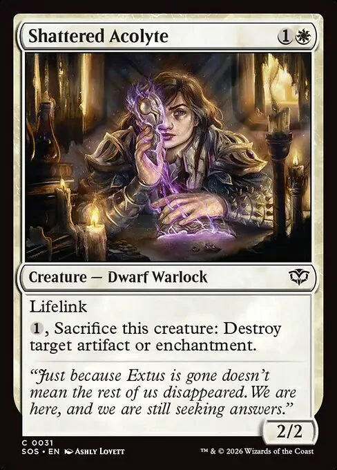Shattered Acolyte · Secrets of Strixhaven 31/368