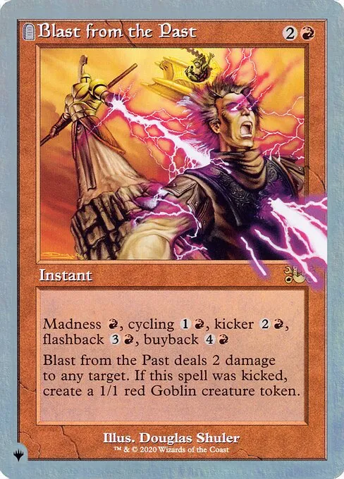 Blast from the Past · The List (Unfinity Foil Edition) 27/62