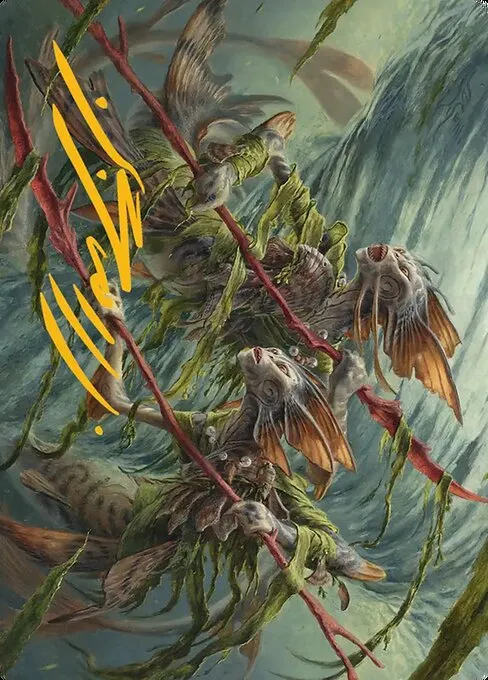 Champions of the Shoal // Champions of the Shoal · Lorwyn Eclipsed Art Series 6/54