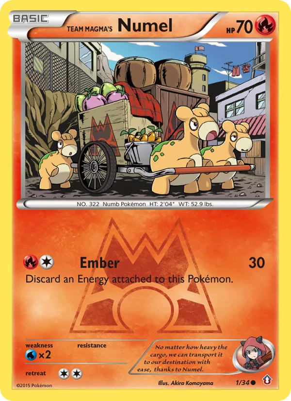 Team Magma's Numel · Double Crisis 1/34