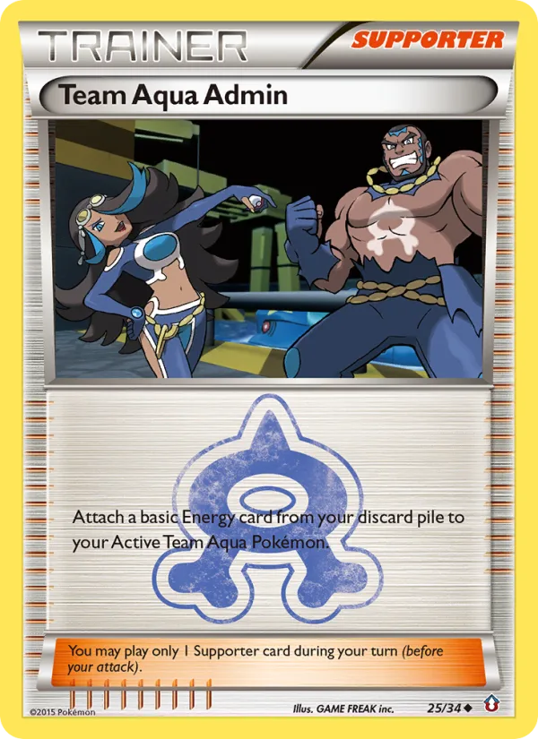 Team Aqua Admin · Double Crisis 25/34