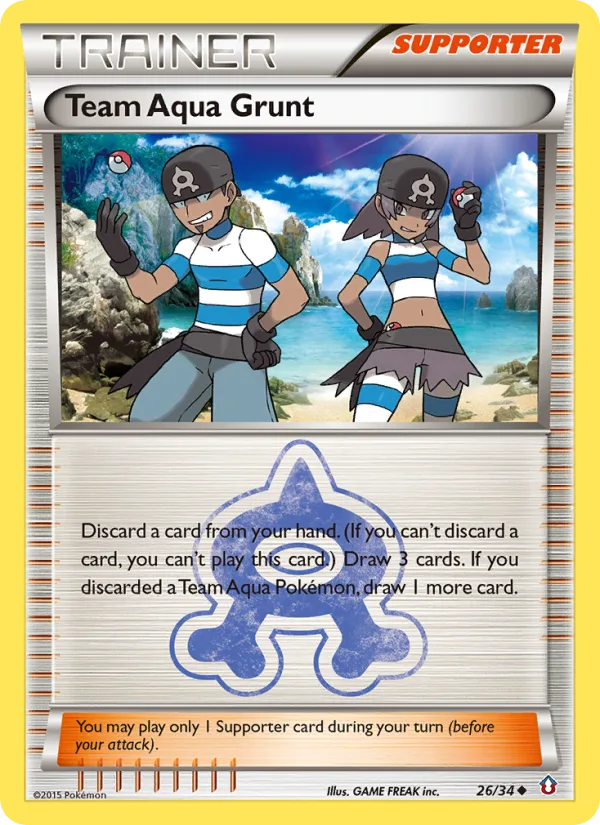 Team Aqua Grunt · Double Crisis 26/34