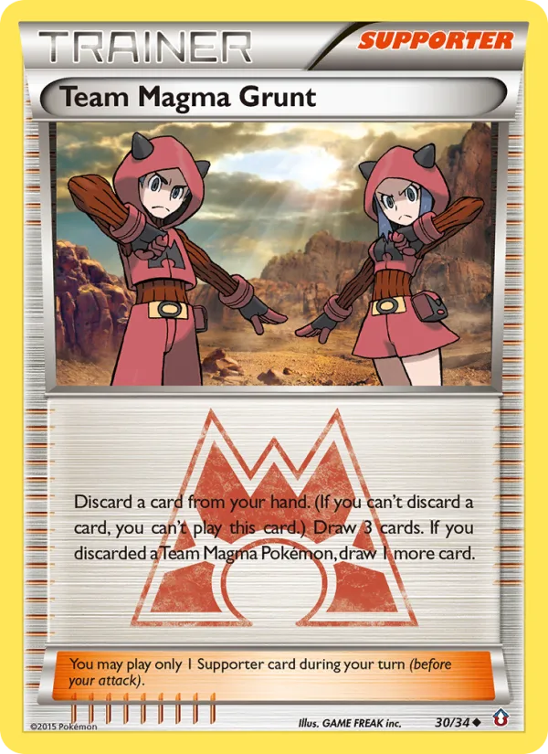 Team Magma Grunt · Double Crisis 30/34