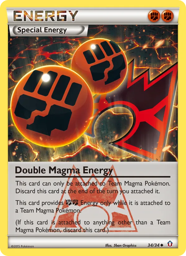 Double Magma Energy · Double Crisis 34/34