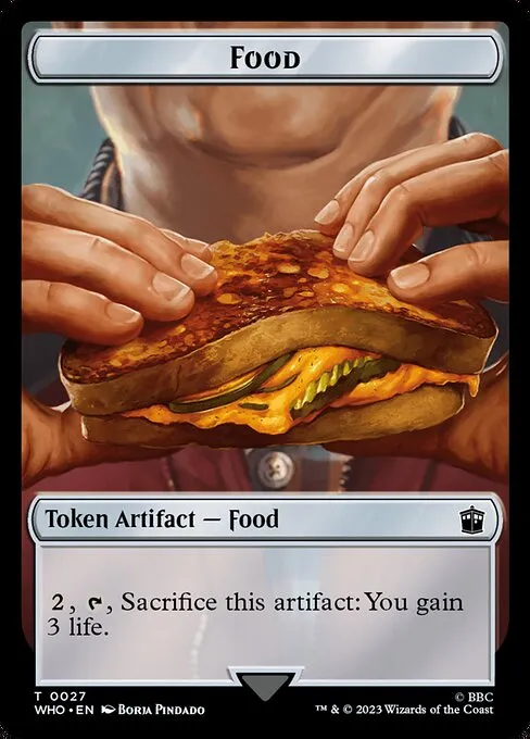 Food · Doctor Who Tokens 27/64