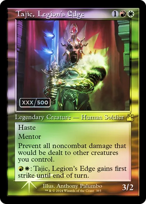 Tajic, Legion's Edge · Ravnica Remastered 385z/531
