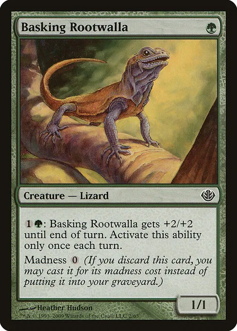 Basking Rootwalla · Duel Decks: Garruk vs. Liliana 2/63