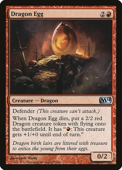 Dragon Egg · Magic 2014 137/249