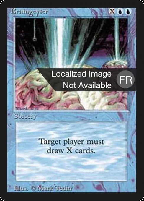 Braingeyser · Foreign Black Border 50/307