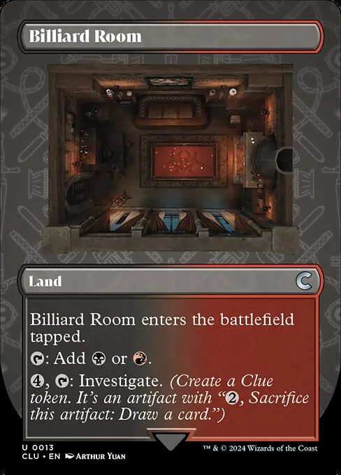 Billiard Room · Ravnica: Clue Edition 13/284
