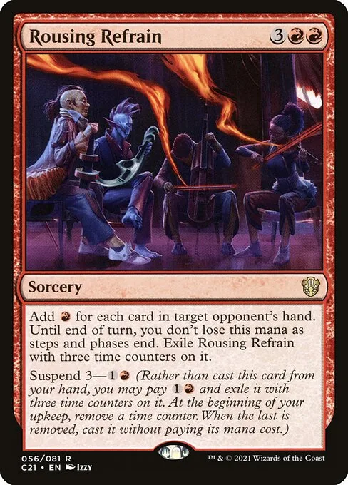 Rousing Refrain · Commander 2021 56/409