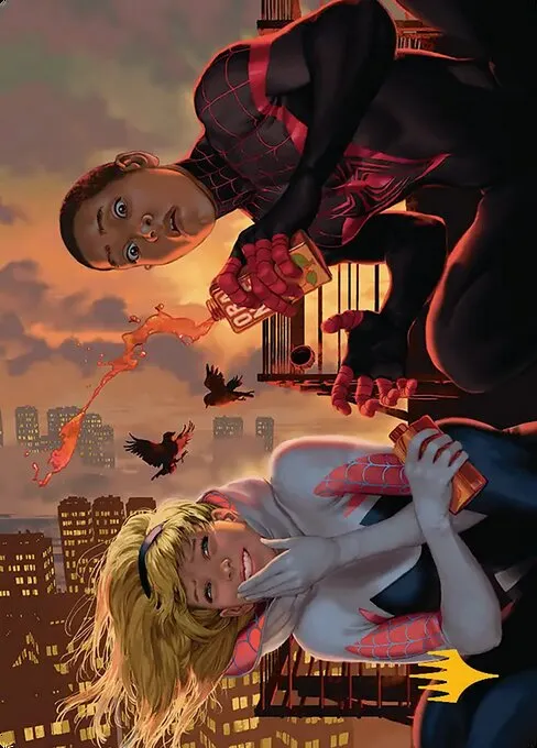 Heroes' Hangout // Heroes' Hangout · Marvel's Spider-Man Art Series 14/54