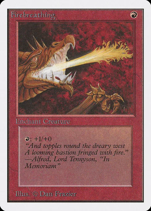 Firebreathing · Unlimited Edition 151/302