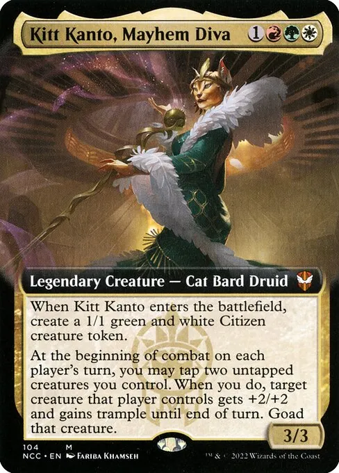 Kitt Kanto, Mayhem Diva · New Capenna Commander 104/447