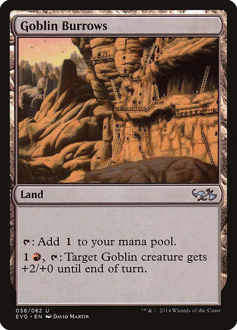 Goblin Burrows · Duel Decks Anthology: Elves vs. Goblins 58/62