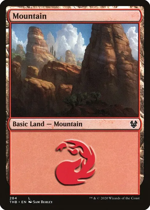 Mountain · Theros Beyond Death 284/358