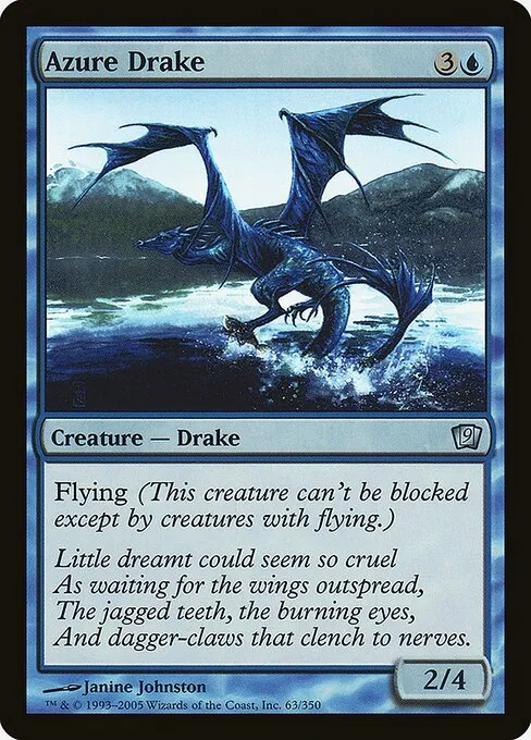 Azure Drake · Ninth Edition 63★/710