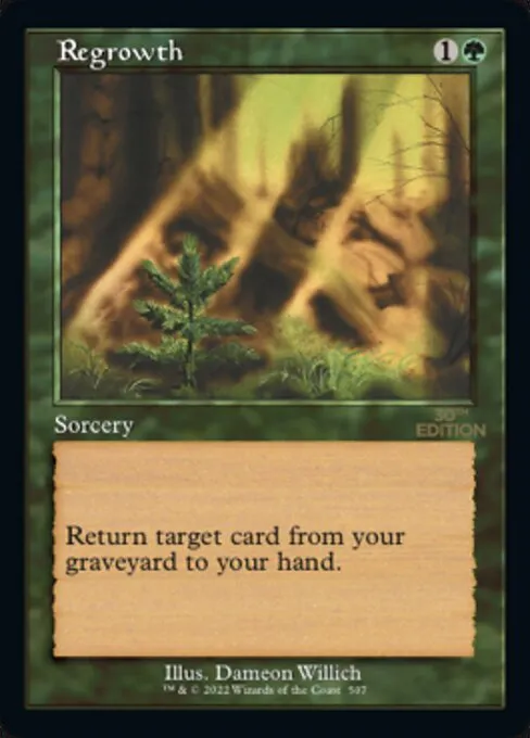 Regrowth · 30th Anniversary Edition 507/594