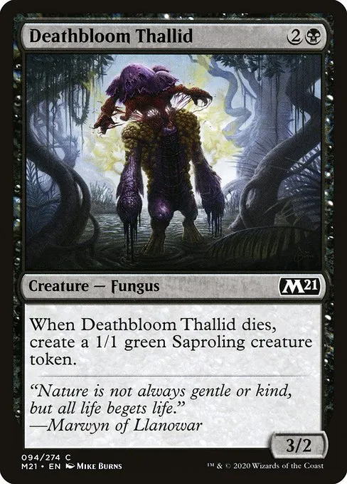 Deathbloom Thallid · Core Set 2021 94/397
