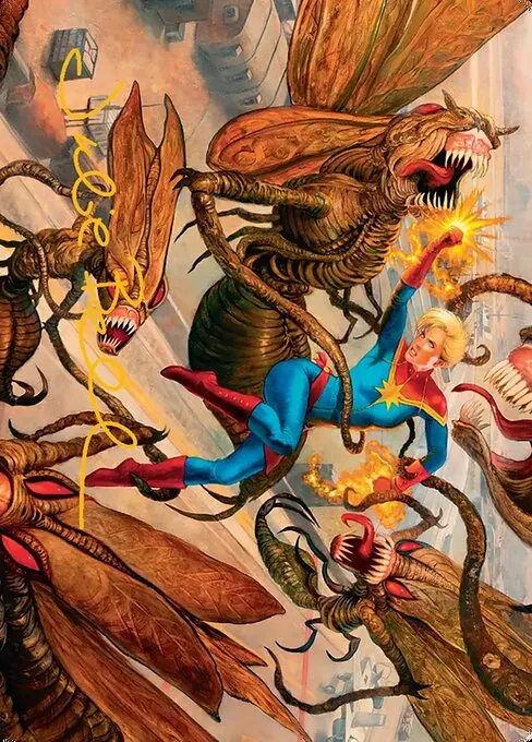 Captain Marvel, Apex Avenger // Captain Marvel, Apex Avenger · Marvel Super Heroes Art Series 36/66