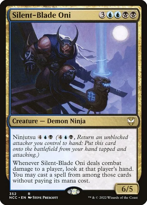 Silent-Blade Oni · New Capenna Commander 352/447