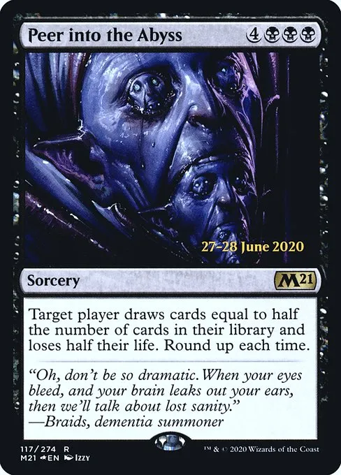 Peer into the Abyss · Core Set 2021 Promos 117s/137