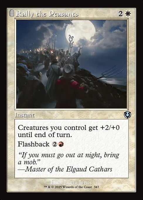 Rally the Peasants · Innistrad Remastered 347/495