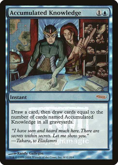 Accumulated Knowledge · Friday Night Magic 2004 8/12