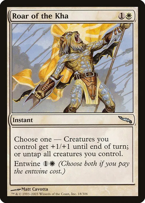 Roar of the Kha · Mirrodin 18/306