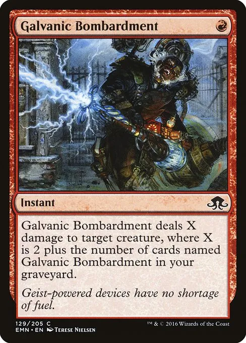 Galvanic Bombardment · Eldritch Moon 129/208