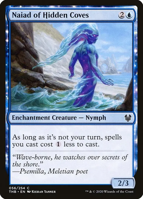 Naiad of Hidden Coves · Theros Beyond Death 56/358