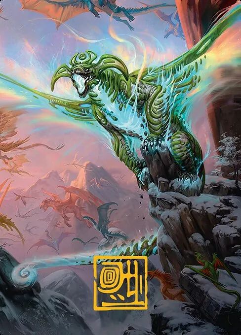 Ureni of the Unwritten // Ureni of the Unwritten · Tarkir: Dragonstorm Art Series 51/54