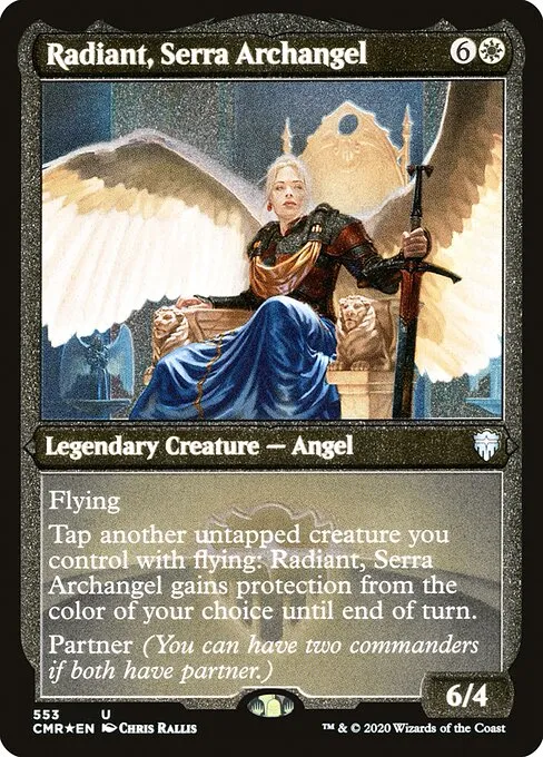 Radiant, Serra Archangel · Commander Legends 553/718