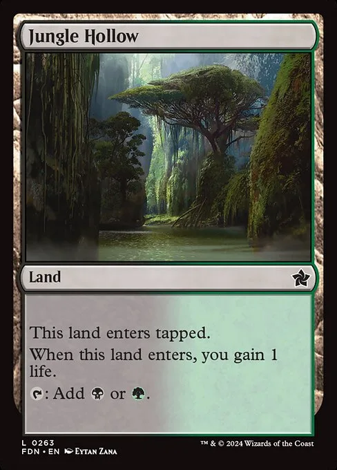 Jungle Hollow · Foundations 263/771