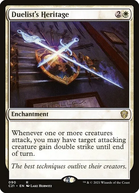 Duelist's Heritage · Commander 2021 90/409