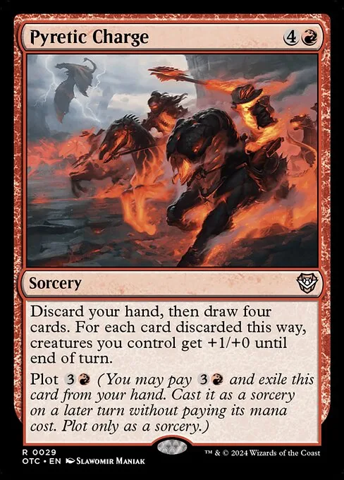 Pyretic Charge · Outlaws of Thunder Junction Commander 29/342