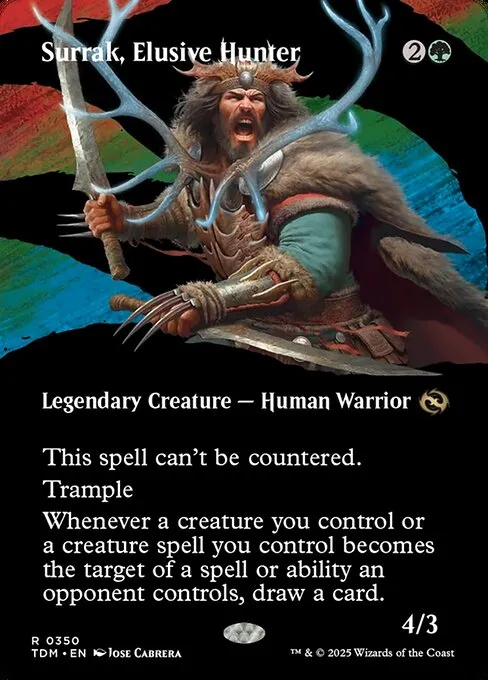 Surrak, Elusive Hunter · Tarkir: Dragonstorm 350/427