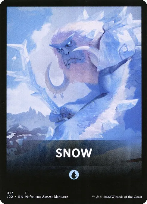 Snow · Jumpstart 2022 Front Cards 17/46