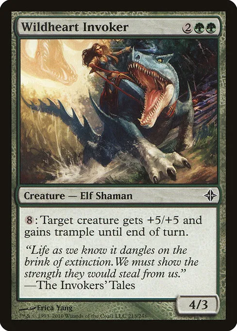 Wildheart Invoker · Rise of the Eldrazi 213/248
