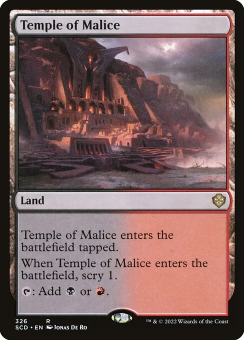 Temple of Malice · Starter Commander Decks 326/352