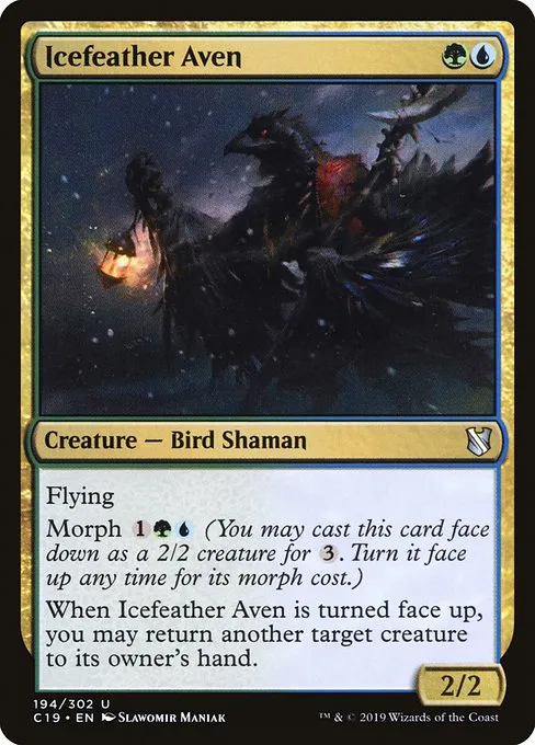 Icefeather Aven · Commander 2019 194/302
