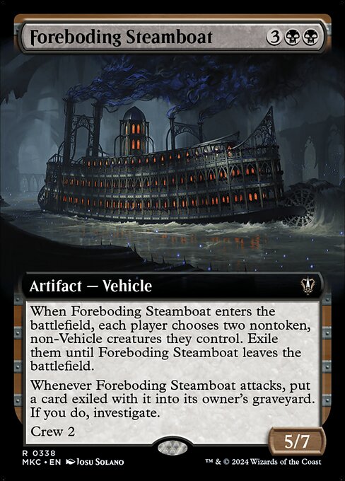 Foreboding Steamboat · Murders at Karlov Manor Commander 338/358