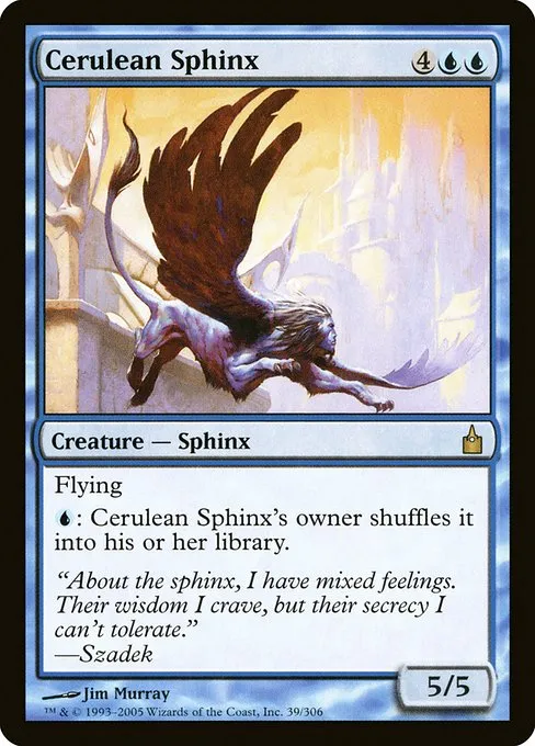 Cerulean Sphinx · Ravnica: City of Guilds 39/306