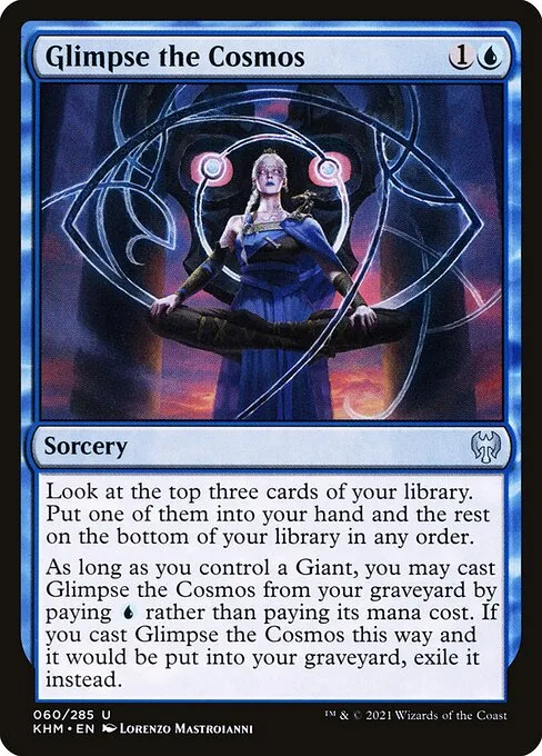 Glimpse the Cosmos · Kaldheim 60/425
